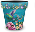 Briarwood Lane Springtime Hummingbirds Small Planter