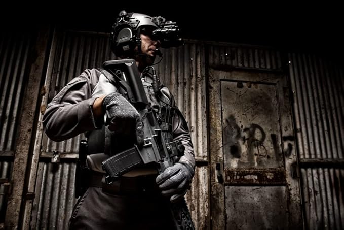 Mechanix Wear Original Tactical Glove - High Performance Anti-Slip Grip Safety Gloves - Impact Resistant & Touchscreen Capable - X-Large - Wolf Grey
