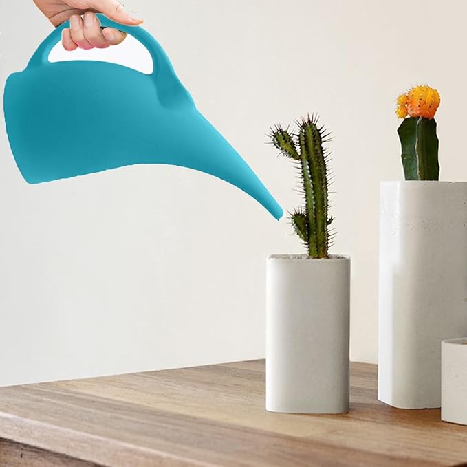 Plant Indoor and Outdoor Watering Can - 1/2 Gallon - Blue