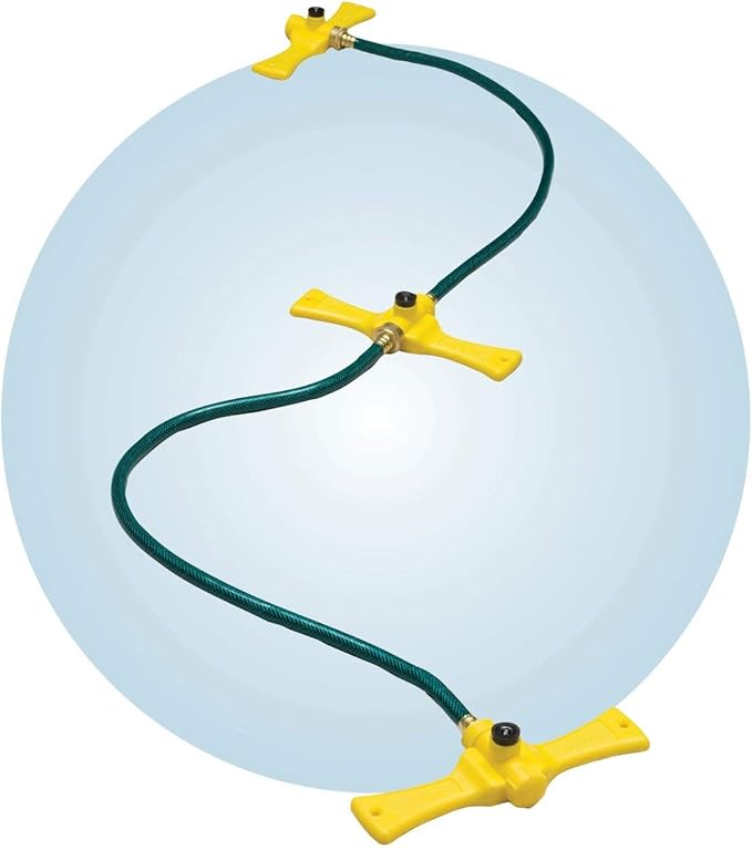 Orbit 58092N Port-A-Rain Hose Watering Sprinkler System, Green (3-Pack Sprinkler System)