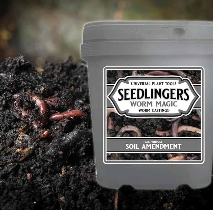 SSeedlingers Worm Magic Worm Castings 5 Pound Granular