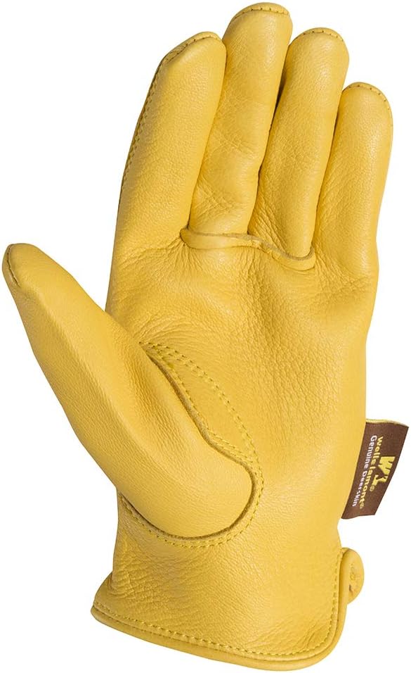 Wells Lamont Women’s Soft Deerskin Full Leather Gloves, Small (987S)