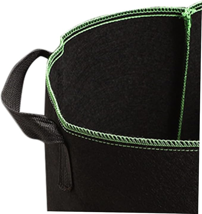 DOITOOL 6pcs Non-Woven Fabric Grow Bags with Handles 4 Gallon Plant Nursery Pots for Indoor and Outdoor Vegetable Seedlings Breeding