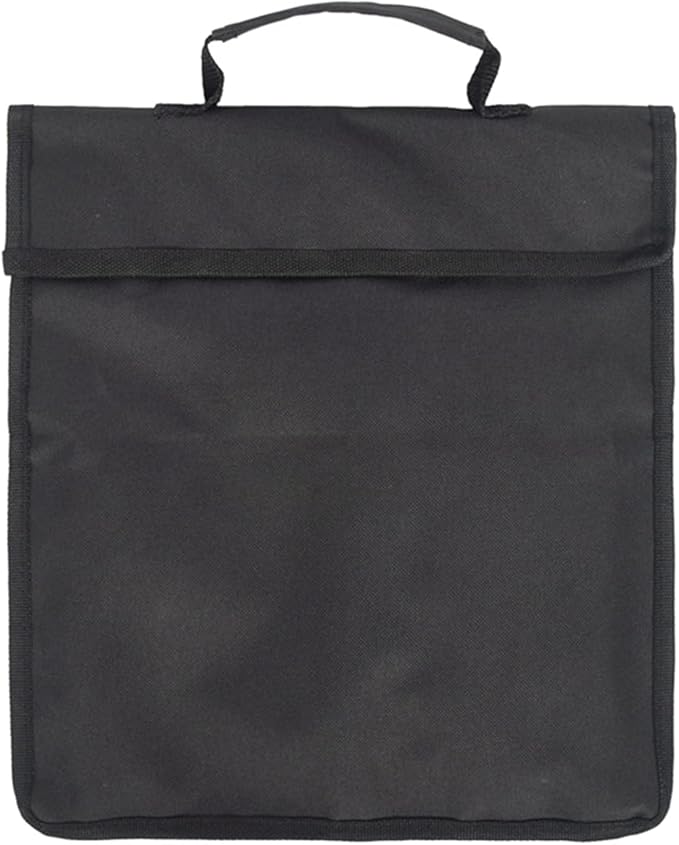 Garden Kneeler Tool Bag Canvas Garden Tote Storage Bag with Pockets Hanging Home Tools Organizer Garden Tool Bag Gardening Tool Kit Holder for Indoor and Outdoor Garden Lawn Yard (Tools Not Included)