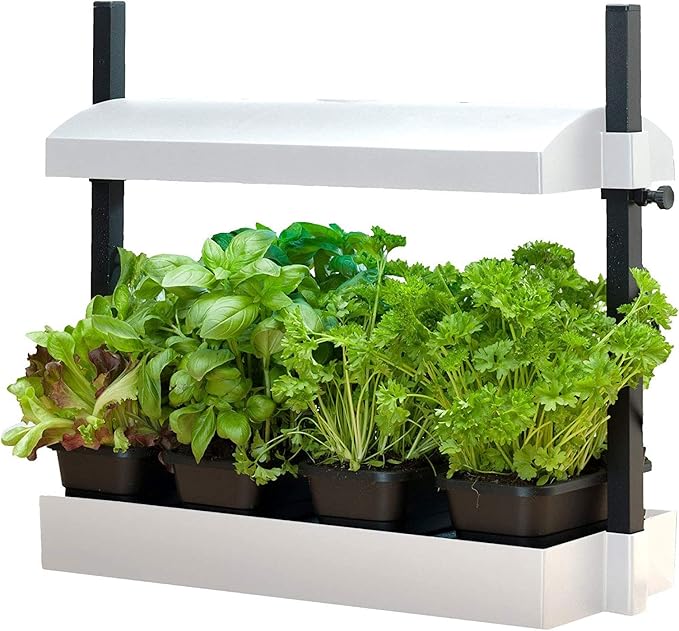 SunBlaster SL1600219 LED Indoor Micro Growlight Garden HomeGrowing Kit White