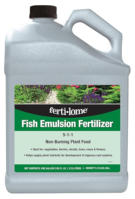 Fertilome (10614) Fish Emulsion Fertilizer 5-1-1 (1 gal)