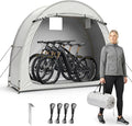 Outvita Bike Tent, Outdoor Portable Bicycle Storage Sheds with 210D Oxford Fabric PU4000 Waterproof Cover for 2-3 Bikes, Storage Cover Shelter for Motorcycle,Garden Tools,Toys,Lawn Mower
