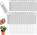 40 Pieces Metal Plant Labels 6 Inch Zinc Metal Plant Tags Garden Label Markers Outdoor Planting Garden Markers for Plants Vegetables Herb Seedlings Flowers