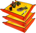3 PCS 39.5"X39.5" Extra Large Repotting Mat for Indoor Plants Transplanting and Mess Control, Gardening Gifts for Women Men
