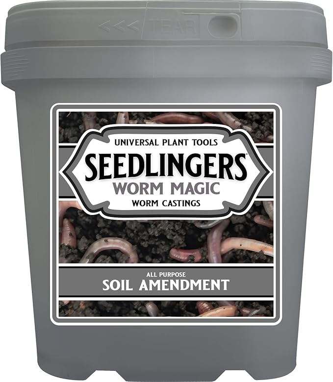 SSeedlingers Worm Magic Worm Castings 5 Pound Granular
