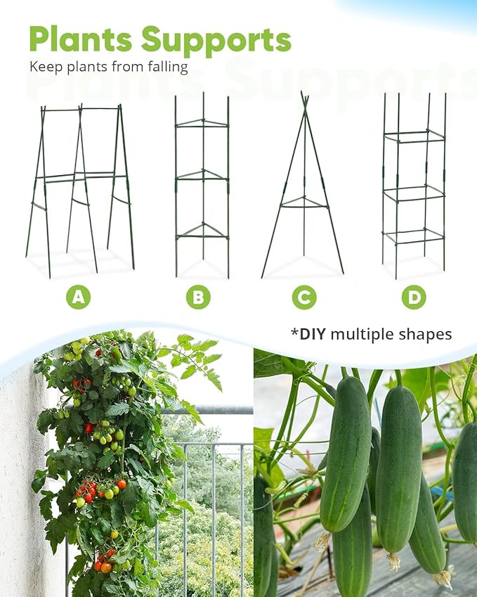 Quictent Galvanized Raised Garden Bed 4x3x2ft Tall Garden Bed Extra Height 22.4" Hold 24cft Soil Outdoor Heightened Planter Box for Deep Root Vegetables Herbs Tomato Cage Included, Silver