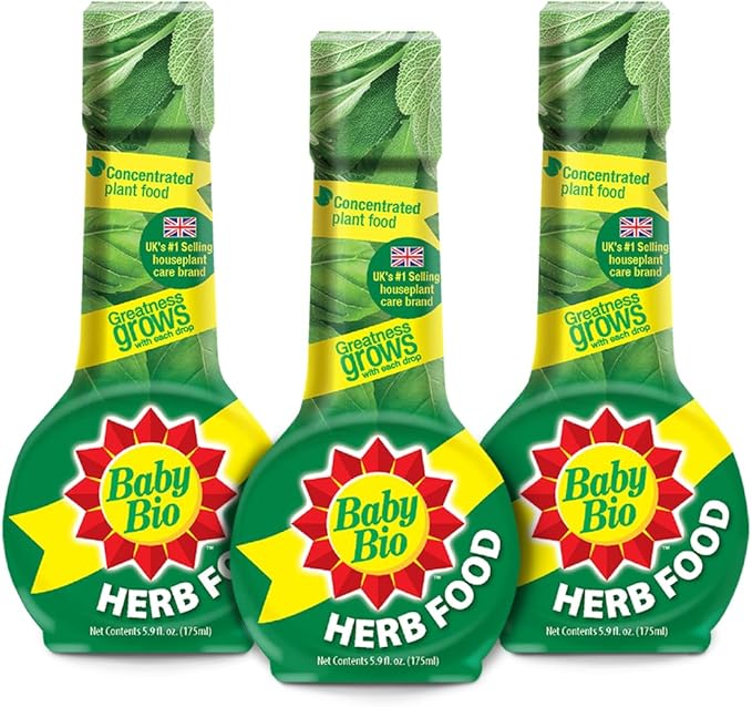 Baby Bio Herb Food, Concentrate, 5.9 Oz (3-Pack)