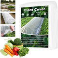 Floating Row Cover for Garden Plants 6.5 × 16.4 FT, 1.2oz Frost Protection Blanket for Cold Nights, Breathable Plant Cover for Spring Frost, Seedlings, Vegetables & Raised Beds