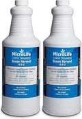 MicroLife SJES Ocean Harvest (4-2-3) Professional Grade Organic Liquid Fertilizer Concentrate for All Plants All The Time, 1 Quart (2)