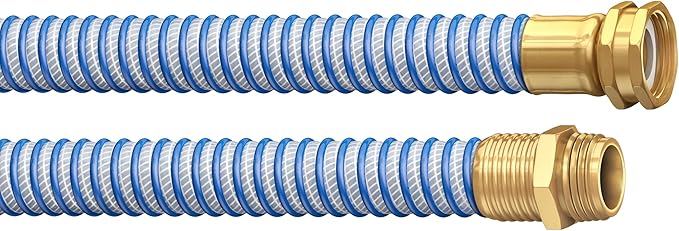 Continental Kinkguard Blue Garden Hose, 5/8in Inside Diameter x 50ft Length, Male x Female Garden Hose Thread