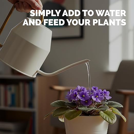 African Violet Fertilizer – Liquid Plant Food for More Blooms, Rich Green Leaves & Healthy Root Development, 8 oz