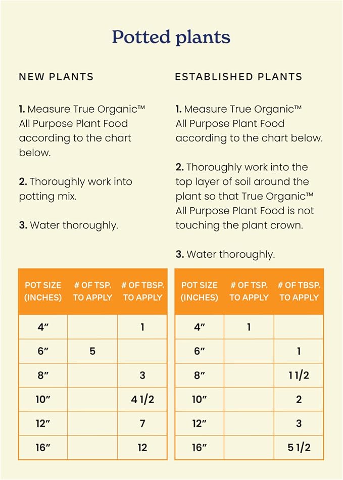 True Organic All Purpose Plant Food Granular Fertilizer 12 lbs - CDFA, OMRI Listed for Organic Gardening NPK 5-4-5 (Pack of 2)