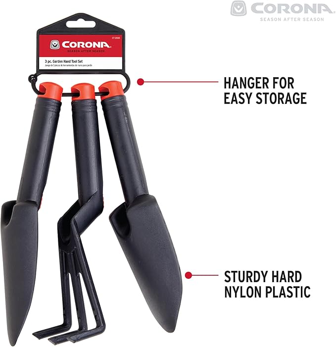 Corona Tools 3-Piece Garden Hand Tools Set