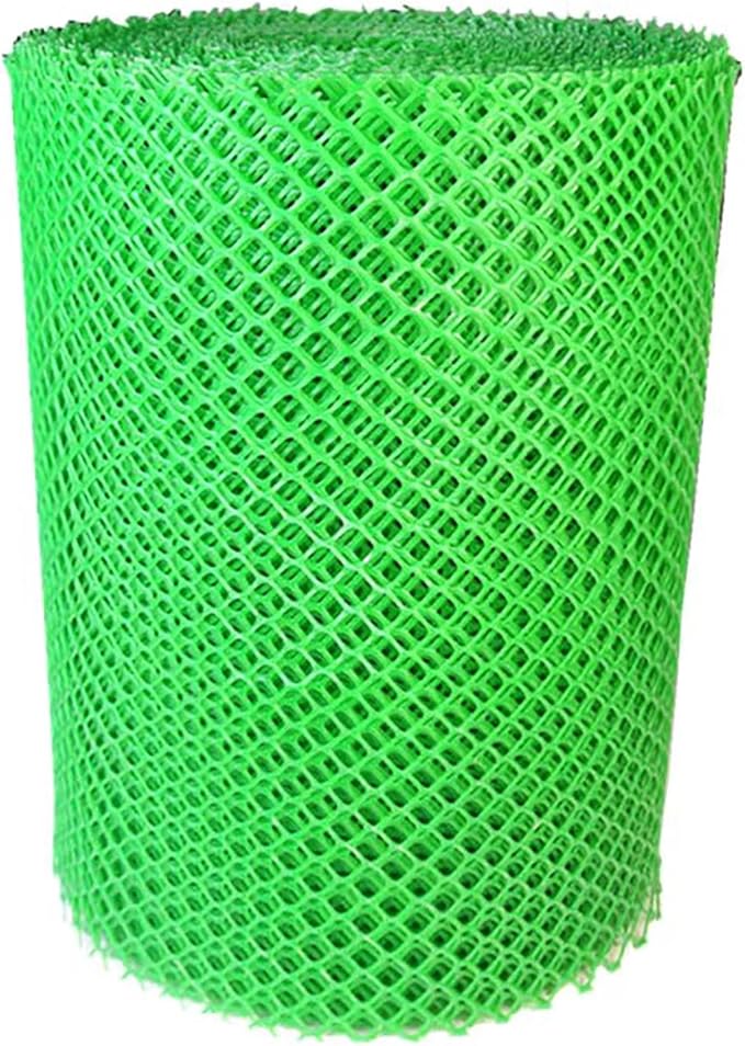 Upgraded Plastic Chicken Wire Fence Mesh 0.7in Poultry Animal Barrier Fence Garden Netting for Farm Poultry Chicken Netting Width 3.3ft(Size:98'L x 3.3'W Roll,Color:Green)