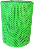 Upgraded Plastic Chicken Wire Fence Mesh 0.7in Poultry Animal Barrier Fence Garden Netting for Farm Poultry Chicken Netting Width 3.3ft(Size:98'L x 3.3'W Roll,Color:Green)