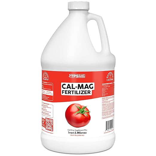 Cal-Mag for Plants Plus Iron and Micros, Calcium and Magnesium, Prevent Common Deficiencies, 2-0-0 CalMag Liquid Plant Fertilizer, 1 Gallon