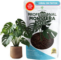 Professional Monstera Soil 8.2 Quarts Ready to Use, Premium Monstera Potting Mix for Indoor Plants, Peat Coco Coir Perlite Dolomite, Well Draining Soil for Monstera Plant Indoor Made in USA