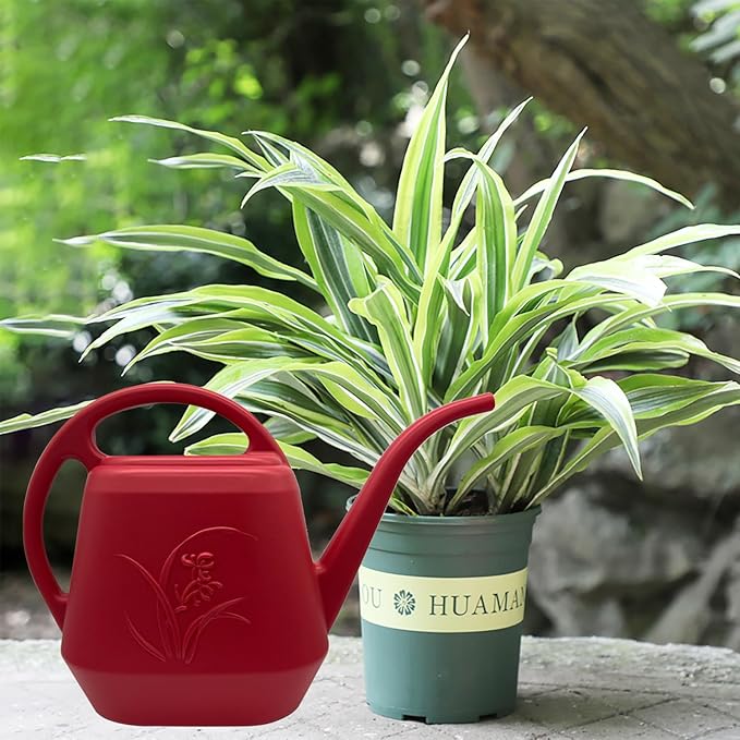 Grip Plant Watering Can - Wine Red - 1/2 Gallon