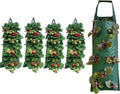 2024 Hanging Strawberry and Tomato Planter Bags - Upside-Down Patio Garden Grow Bags With Handle for Outdoor Flower Planting (5)