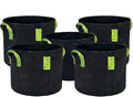 Seeding Square Fabric Grow Bags (5 Gallon) – Durable, Reusable Air-Pruning Plant Pots for Vegetables, Fruits & Herbs – Eco-Friendly Breathable Planter Bags for Healthy Roots & Bigger Harvests