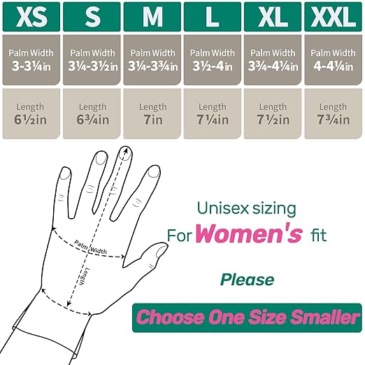 Kebada W1 Work Gloves Women, PU Coated Safety Gloves with Grip, Touchscreen, Ideal for Warehouse Package Handling, Construction, Gardening, Pink Large