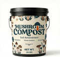 Mushroom Soil Compost Pail, Organic Nutrient-Rich Garden Soil for Vegetables, Flowers, Raised Beds, Lawn & Planting Mix (24 lb)