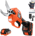 VOTREK® Electric Pruning Shears Cordless, [1.6'' Cutting Diameter] Professional Battery Powered Pruner, Garden Scissors for Tree Trimming Branch Cutter [SK5 Blades] [Brushless Motor] [LCD Display]