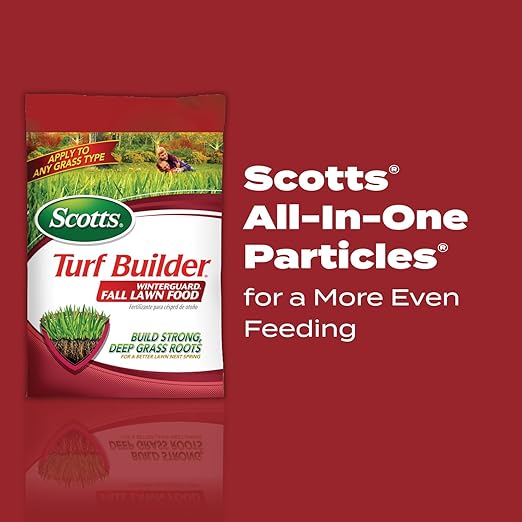 Scotts Turf Builder WinterGuard Fall Lawn Fertilizer for All Grass Types, 12,000 sq. ft., 32.3 lbs.