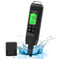 PH Meter,5 in 1TDS Meter,Salinity Tester,EC Meter,Temp,pH Meter for Water,TDS Meter Digital Water Tester,EC Meter Hydroponics,pH Tester Digital PPM Meter,Pool Salt Tester.