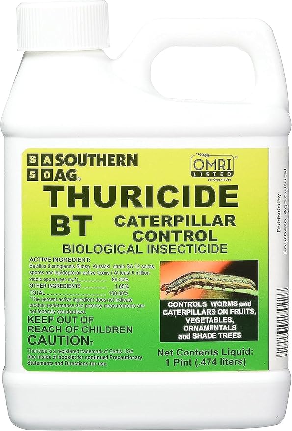 Southern Ag Thuricide BT Caterpillar Control, 16oz - Pint