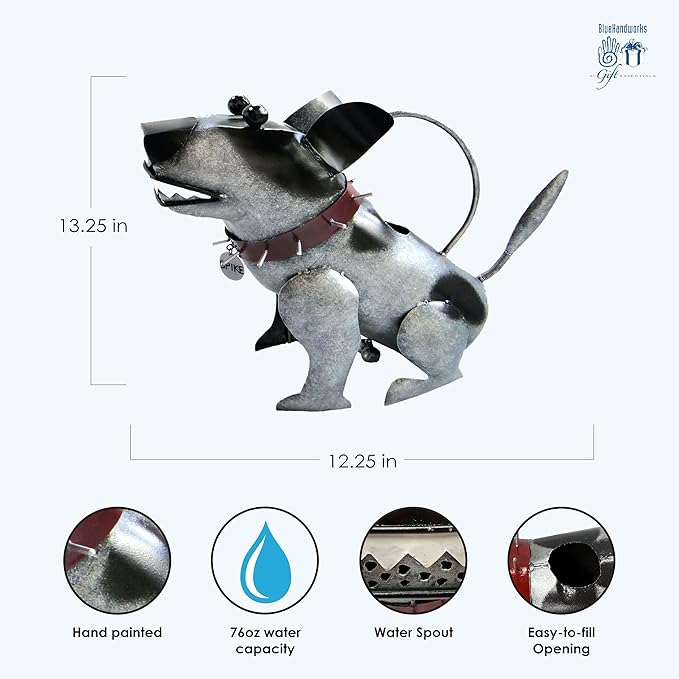 Blue Handworks "Spike" Dog Watering Can