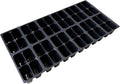 Handy Pantry Black Plastic Garden Tray Inserts - 20 Sheet of 48 Planting Pot Cells Each - 2x3 Nested x8 Configuration - Perforated - Nursery, Greenhouse, Gardening