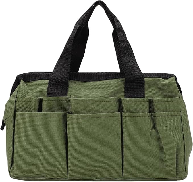 Pomya Foldable Standable Garden Tool Bag | 11-Pocket Oxford Cloth Organizer For Tool Storage