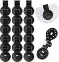 Sunscreen Net Clips Heavy Duty Plastic Shade Cloth Clips 100Pack with Tarp Grommet Fasteners for Garden Patio Awning Mesh Fabric Clamp