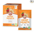 Manitoba Harvest Hemp Hearts, Shelled Hemp Seeds - 0.9oz, Pack of 12-10g Plant Protein & 12g Omega 3 & 6 per 30g serving - Easy to Digest with 9 Amino Acids - Gluten Free, Non-GMO Project Verified