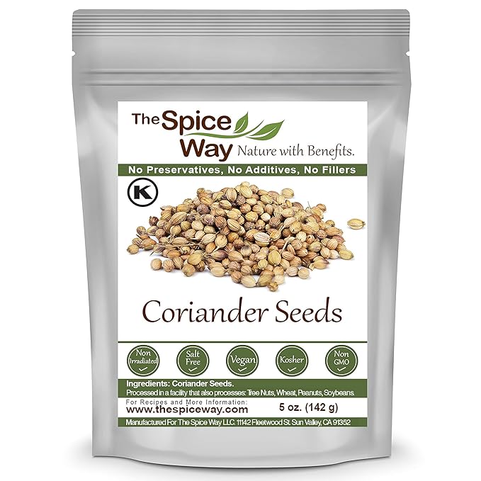 The Spice Way Coriander Seeds - 5 oz