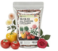 Professional 13-13-13 All Purpose Garden Fertilizer – All Purpose Plant Food 13 13 13 for Outdoor Grass, Vegetables, Roses, Flowers, Shrubs, Trees. Lawns, Gardens, Potted Plants (4 QUARTS)