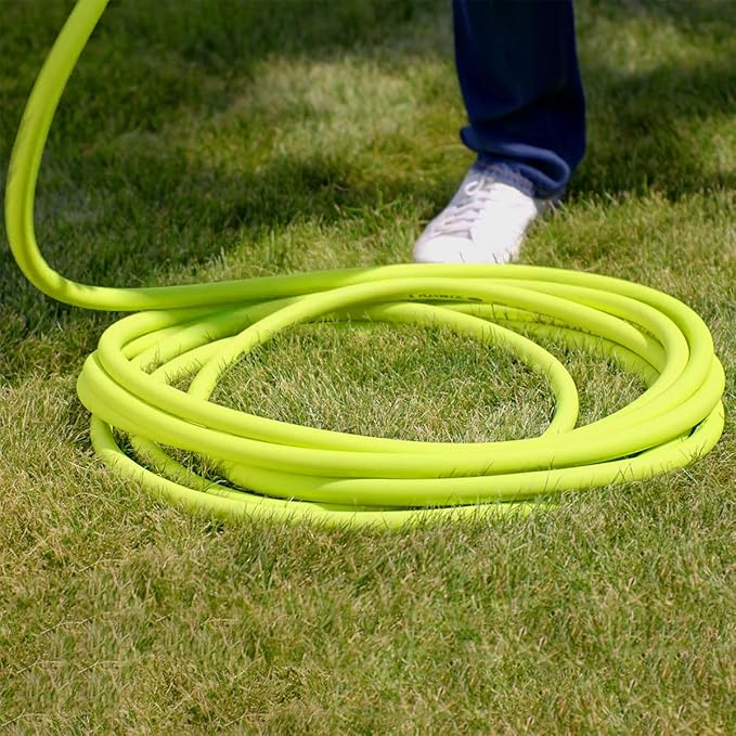 Flexzilla Garden Hose 3/4 in. x 75 ft., Lightweight All-Weather Water Hose, Durable and Flexible, Leak-Free Connections