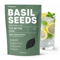 Basilia Basil Seeds for Eating | The Original Loaded Water | 2x More Fiber than Chia | Nutrition-Packed Edible Basil Seeds Superfood for Breakfast, Smoothies & Drinks | Keto Friendly & Gluten Free | 1lb Bag