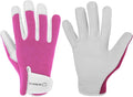 WESTWOOD FOX Work Gloves Men Heavy Duty Leather Gardening Gloves for Thorn Resistant Padded Palm Utility Working