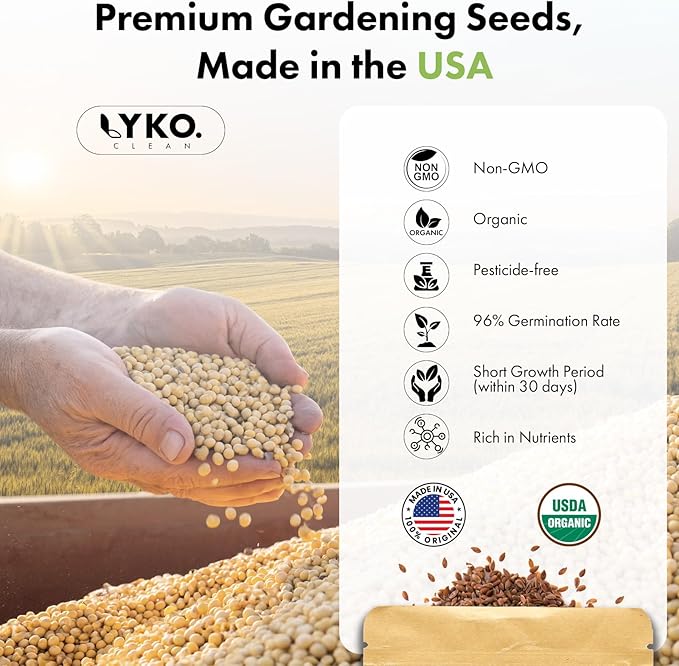 Lyko Fragrant Flower Seed Pod Kit for AeroGarden, iDoo, Ahopegarden, GARDENCUBE, 12 Pods with Sunflower, Petunia, Mexican Marigold, Cockscomb, French Marigold, Dahlia, Hydroponics Growing System Kits