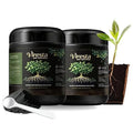 Soil Activator - Viresta Soil Revitalizer, Plant Food Enhancer, Concentrated Humic Acid Formula - Promotes Root Growth & Nutrient Uptake for Lawns, Garden, Indoor & Outdoor Plants (2Pcs)