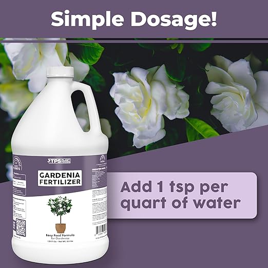 Gardenia Fertilizer for Gardenias, Camellia and Rhododendron Plants, Flowering Liquid Plant Food, 1 Gallon (128 oz)