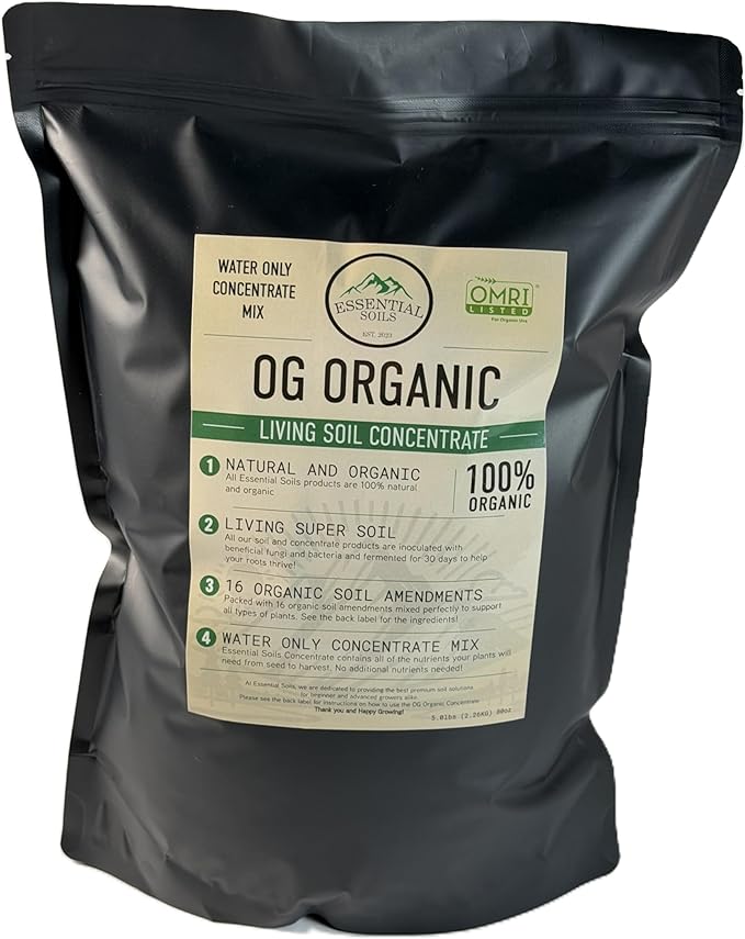 Organic Super Soil Concentrate - Living Soil - Essential Soils OG Organic - 5lbs
