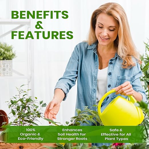 Organic Worm Tea Concentrate – 8 oz Liquid Fertilizer with Kelp & Humic Acid – Compost & Bokashi Booster – 100% Natural Worm Casting Tea for Indoor & Outdoor Plants, Vegetables, Flowers & Trees